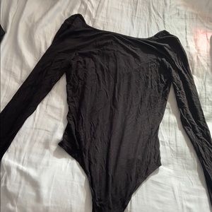 Aerie Black Bodysuit